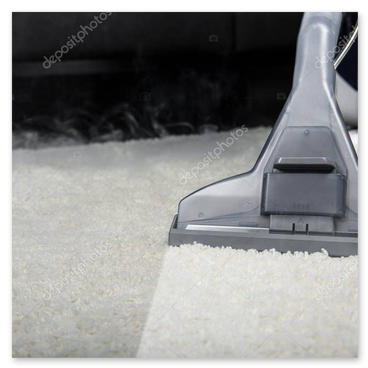 Moquette détachée et ravivée